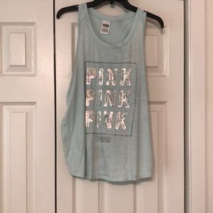 Pink tank top
